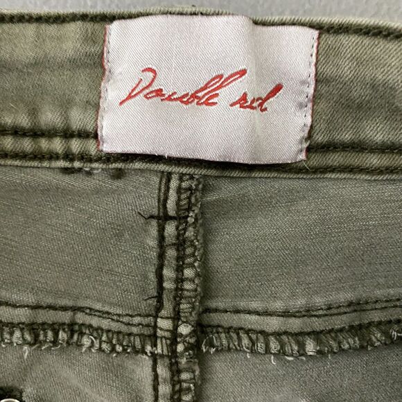 DOUBLE RED Cargo Pants Stretch Performance Tactical Streetwear Womens 4 Green - Picture 5 of 11